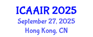 International Conference on Allergy, Asthma, Immunology and Rheumatology (ICAAIR) September 27, 2025 - Hong Kong, China