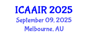 International Conference on Allergy, Asthma, Immunology and Rheumatology (ICAAIR) September 09, 2025 - Melbourne, Australia