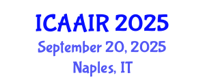International Conference on Allergy, Asthma, Immunology and Rheumatology (ICAAIR) September 20, 2025 - Naples, Italy