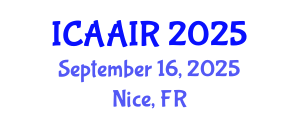 International Conference on Allergy, Asthma, Immunology and Rheumatology (ICAAIR) September 16, 2025 - Nice, France