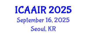 International Conference on Allergy, Asthma, Immunology and Rheumatology (ICAAIR) September 16, 2025 - Seoul, Republic of Korea