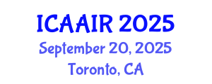 International Conference on Allergy, Asthma, Immunology and Rheumatology (ICAAIR) September 20, 2025 - Toronto, Canada