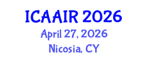 International Conference on Allergy, Asthma, Immunology and Rheumatology (ICAAIR) April 27, 2026 - Nicosia, Cyprus International Conference on Allergy, Asthma, Immunology and Rheumatology (ICAAIR) April 27, 2026 - Nicosia, Cyprus