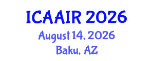 International Conference on Allergy, Asthma, Immunology and Rheumatology (ICAAIR) August 14, 2026 - Baku, Azerbaijan International Conference on Allergy, Asthma, Immunology and Rheumatology (ICAAIR) August 14, 2026 - Baku, Azerbaijan