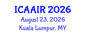 International Conference on Allergy, Asthma, Immunology and Rheumatology (ICAAIR) August 23, 2026 - Kuala Lumpur, Malaysia International Conference on Allergy, Asthma, Immunology and Rheumatology (ICAAIR) August 23, 2026 - Kuala Lumpur, Malaysia