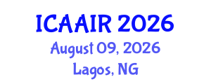 International Conference on Allergy, Asthma, Immunology and Rheumatology (ICAAIR) August 09, 2026 - Lagos, Nigeria International Conference on Allergy, Asthma, Immunology and Rheumatology (ICAAIR) August 09, 2026 - Lagos, Nigeria