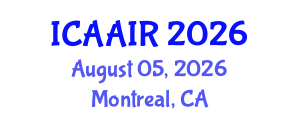 International Conference on Allergy, Asthma, Immunology and Rheumatology (ICAAIR) August 05, 2026 - Montreal, Canada International Conference on Allergy, Asthma, Immunology and Rheumatology (ICAAIR) August 05, 2026 - Montreal, Canada