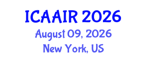 International Conference on Allergy, Asthma, Immunology and Rheumatology (ICAAIR) August 09, 2026 - New York, United States International Conference on Allergy, Asthma, Immunology and Rheumatology (ICAAIR) August 09, 2026 - New York, United States
