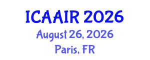 International Conference on Allergy, Asthma, Immunology and Rheumatology (ICAAIR) August 26, 2026 - Paris, France International Conference on Allergy, Asthma, Immunology and Rheumatology (ICAAIR) August 26, 2026 - Paris, France