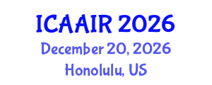 International Conference on Allergy, Asthma, Immunology and Rheumatology (ICAAIR) December 20, 2026 - Honolulu, United States International Conference on Allergy, Asthma, Immunology and Rheumatology (ICAAIR) December 20, 2026 - Honolulu, United States