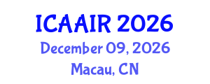 International Conference on Allergy, Asthma, Immunology and Rheumatology (ICAAIR) December 09, 2026 - Macau, China
