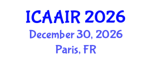 International Conference on Allergy, Asthma, Immunology and Rheumatology (ICAAIR) December 30, 2026 - Paris, France International Conference on Allergy, Asthma, Immunology and Rheumatology (ICAAIR) December 30, 2026 - Paris, France