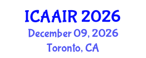 International Conference on Allergy, Asthma, Immunology and Rheumatology (ICAAIR) December 09, 2026 - Toronto, Canada International Conference on Allergy, Asthma, Immunology and Rheumatology (ICAAIR) December 09, 2026 - Toronto, Canada