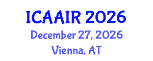 International Conference on Allergy, Asthma, Immunology and Rheumatology (ICAAIR) December 27, 2026 - Vienna, Austria International Conference on Allergy, Asthma, Immunology and Rheumatology (ICAAIR) December 27, 2026 - Vienna, Austria