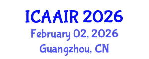 International Conference on Allergy, Asthma, Immunology and Rheumatology (ICAAIR) February 02, 2026 - Guangzhou, China International Conference on Allergy, Asthma, Immunology and Rheumatology (ICAAIR) February 02, 2026 - Guangzhou, China