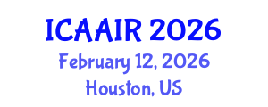 International Conference on Allergy, Asthma, Immunology and Rheumatology (ICAAIR) February 12, 2026 - Houston, United States International Conference on Allergy, Asthma, Immunology and Rheumatology (ICAAIR) February 12, 2026 - Houston, United States