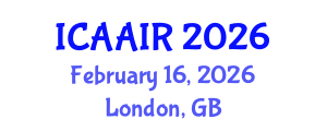 International Conference on Allergy, Asthma, Immunology and Rheumatology (ICAAIR) February 16, 2026 - London, United Kingdom International Conference on Allergy, Asthma, Immunology and Rheumatology (ICAAIR) February 16, 2026 - London, United Kingdom