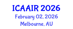International Conference on Allergy, Asthma, Immunology and Rheumatology (ICAAIR) February 02, 2026 - Melbourne, Australia International Conference on Allergy, Asthma, Immunology and Rheumatology (ICAAIR) February 02, 2026 - Melbourne, Australia