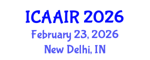 International Conference on Allergy, Asthma, Immunology and Rheumatology (ICAAIR) February 23, 2026 - New Delhi, India International Conference on Allergy, Asthma, Immunology and Rheumatology (ICAAIR) February 23, 2026 - New Delhi, India