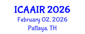 International Conference on Allergy, Asthma, Immunology and Rheumatology (ICAAIR) February 02, 2026 - Pattaya, Thailand International Conference on Allergy, Asthma, Immunology and Rheumatology (ICAAIR) February 02, 2026 - Pattaya, Thailand