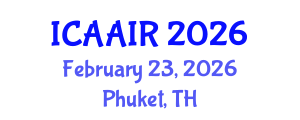 International Conference on Allergy, Asthma, Immunology and Rheumatology (ICAAIR) February 23, 2026 - Phuket, Thailand International Conference on Allergy, Asthma, Immunology and Rheumatology (ICAAIR) February 23, 2026 - Phuket, Thailand