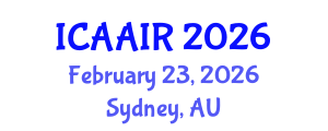 International Conference on Allergy, Asthma, Immunology and Rheumatology (ICAAIR) February 23, 2026 - Sydney, Australia International Conference on Allergy, Asthma, Immunology and Rheumatology (ICAAIR) February 23, 2026 - Sydney, Australia