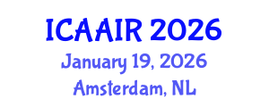 International Conference on Allergy, Asthma, Immunology and Rheumatology (ICAAIR) January 19, 2026 - Amsterdam, Netherlands International Conference on Allergy, Asthma, Immunology and Rheumatology (ICAAIR) January 19, 2026 - Amsterdam, Netherlands