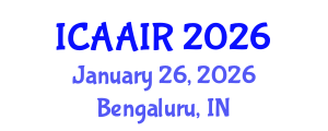 International Conference on Allergy, Asthma, Immunology and Rheumatology (ICAAIR) January 26, 2026 - Bengaluru, India International Conference on Allergy, Asthma, Immunology and Rheumatology (ICAAIR) January 26, 2026 - Bengaluru, India