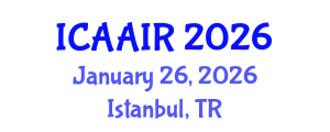 International Conference on Allergy, Asthma, Immunology and Rheumatology (ICAAIR) January 26, 2026 - Istanbul, Turkey International Conference on Allergy, Asthma, Immunology and Rheumatology (ICAAIR) January 26, 2026 - Istanbul, Turkey