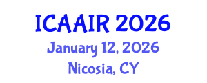 International Conference on Allergy, Asthma, Immunology and Rheumatology (ICAAIR) January 12, 2026 - Nicosia, Cyprus International Conference on Allergy, Asthma, Immunology and Rheumatology (ICAAIR) January 12, 2026 - Nicosia, Cyprus