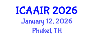 International Conference on Allergy, Asthma, Immunology and Rheumatology (ICAAIR) January 12, 2026 - Phuket, Thailand International Conference on Allergy, Asthma, Immunology and Rheumatology (ICAAIR) January 12, 2026 - Phuket, Thailand