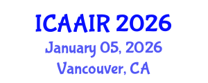 International Conference on Allergy, Asthma, Immunology and Rheumatology (ICAAIR) January 05, 2026 - Vancouver, Canada International Conference on Allergy, Asthma, Immunology and Rheumatology (ICAAIR) January 05, 2026 - Vancouver, Canada
