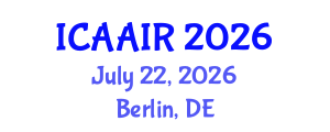 International Conference on Allergy, Asthma, Immunology and Rheumatology (ICAAIR) July 22, 2026 - Berlin, Germany International Conference on Allergy, Asthma, Immunology and Rheumatology (ICAAIR) July 22, 2026 - Berlin, Germany