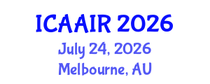 International Conference on Allergy, Asthma, Immunology and Rheumatology (ICAAIR) July 24, 2026 - Melbourne, Australia International Conference on Allergy, Asthma, Immunology and Rheumatology (ICAAIR) July 24, 2026 - Melbourne, Australia