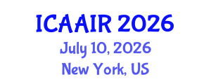 International Conference on Allergy, Asthma, Immunology and Rheumatology (ICAAIR) July 10, 2026 - New York, United States International Conference on Allergy, Asthma, Immunology and Rheumatology (ICAAIR) July 10, 2026 - New York, United States