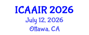 International Conference on Allergy, Asthma, Immunology and Rheumatology (ICAAIR) July 12, 2026 - Ottawa, Canada International Conference on Allergy, Asthma, Immunology and Rheumatology (ICAAIR) July 12, 2026 - Ottawa, Canada