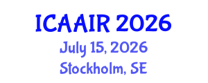 International Conference on Allergy, Asthma, Immunology and Rheumatology (ICAAIR) July 15, 2026 - Stockholm, Sweden International Conference on Allergy, Asthma, Immunology and Rheumatology (ICAAIR) July 15, 2026 - Stockholm, Sweden