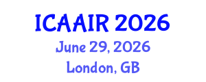 International Conference on Allergy, Asthma, Immunology and Rheumatology (ICAAIR) June 29, 2026 - London, United Kingdom International Conference on Allergy, Asthma, Immunology and Rheumatology (ICAAIR) June 29, 2026 - London, United Kingdom