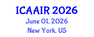 International Conference on Allergy, Asthma, Immunology and Rheumatology (ICAAIR) June 01, 2026 - New York, United States International Conference on Allergy, Asthma, Immunology and Rheumatology (ICAAIR) June 01, 2026 - New York, United States