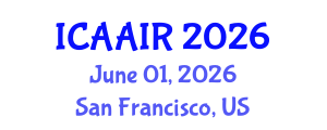 International Conference on Allergy, Asthma, Immunology and Rheumatology (ICAAIR) June 01, 2026 - San Francisco, United States International Conference on Allergy, Asthma, Immunology and Rheumatology (ICAAIR) June 01, 2026 - San Francisco, United States