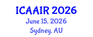 International Conference on Allergy, Asthma, Immunology and Rheumatology (ICAAIR) June 15, 2026 - Sydney, Australia International Conference on Allergy, Asthma, Immunology and Rheumatology (ICAAIR) June 15, 2026 - Sydney, Australia