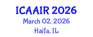 International Conference on Allergy, Asthma, Immunology and Rheumatology (ICAAIR) March 02, 2026 - Haifa, Israel International Conference on Allergy, Asthma, Immunology and Rheumatology (ICAAIR) March 02, 2026 - Haifa, Israel