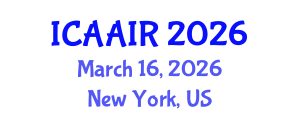 International Conference on Allergy, Asthma, Immunology and Rheumatology (ICAAIR) March 16, 2026 - New York, United States International Conference on Allergy, Asthma, Immunology and Rheumatology (ICAAIR) March 16, 2026 - New York, United States