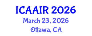 International Conference on Allergy, Asthma, Immunology and Rheumatology (ICAAIR) March 23, 2026 - Ottawa, Canada International Conference on Allergy, Asthma, Immunology and Rheumatology (ICAAIR) March 23, 2026 - Ottawa, Canada