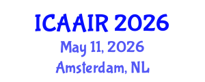 International Conference on Allergy, Asthma, Immunology and Rheumatology (ICAAIR) May 11, 2026 - Amsterdam, Netherlands International Conference on Allergy, Asthma, Immunology and Rheumatology (ICAAIR) May 11, 2026 - Amsterdam, Netherlands