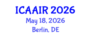 International Conference on Allergy, Asthma, Immunology and Rheumatology (ICAAIR) May 18, 2026 - Berlin, Germany International Conference on Allergy, Asthma, Immunology and Rheumatology (ICAAIR) May 18, 2026 - Berlin, Germany