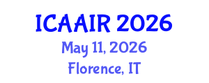 International Conference on Allergy, Asthma, Immunology and Rheumatology (ICAAIR) May 11, 2026 - Florence, Italy International Conference on Allergy, Asthma, Immunology and Rheumatology (ICAAIR) May 11, 2026 - Florence, Italy