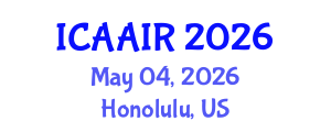 International Conference on Allergy, Asthma, Immunology and Rheumatology (ICAAIR) May 04, 2026 - Honolulu, United States International Conference on Allergy, Asthma, Immunology and Rheumatology (ICAAIR) May 04, 2026 - Honolulu, United States