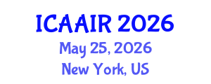 International Conference on Allergy, Asthma, Immunology and Rheumatology (ICAAIR) May 25, 2026 - New York, United States International Conference on Allergy, Asthma, Immunology and Rheumatology (ICAAIR) May 25, 2026 - New York, United States