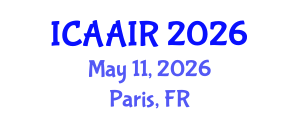 International Conference on Allergy, Asthma, Immunology and Rheumatology (ICAAIR) May 11, 2026 - Paris, France International Conference on Allergy, Asthma, Immunology and Rheumatology (ICAAIR) May 11, 2026 - Paris, France
